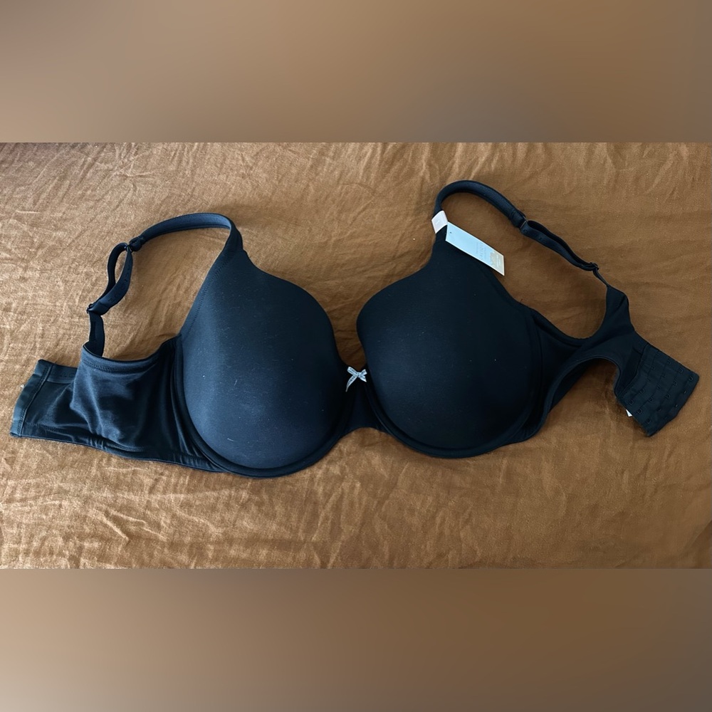 NWT Lane Bryant Cacique Cotton Lightly Lined T-shirt Bra, 40H
